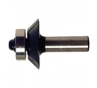 Fraise carbure 2 coupe chanfrein guide à bille Queue 8mm Angle 45° D45 LEMAN