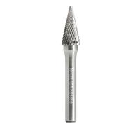 Fraise carbure conique pointue 10 x 20mm longueur 60mm - HANGER - 151610