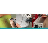 Fraises en carbure de tungstène à bout carré Dremel 3,2 mm