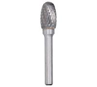 Fraise Carbure Double Coupe YG8 Queue Droite 6mm Outil Rotation | Carbure YG8 ultra résistant pour usinage rapide et finition lisse des métaux durs