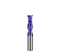 Fraise CNC à bout plat HRC65 Nano Blue Coat, diamètre 4-20 mm, 2 cannelures, fraise hélicoïdale ascendante, for le fraisage de l'acier inoxydable et de l'acier trempé(1pc HRC65 2F,D14xD14x150L)