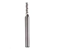 Fraise CNC, diamètre 3 mm, fraise HSS et aluminium à 3 cannelures, fraise en bout longue incisive et durable