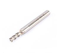 Fraise CNC, Fraise à queue cylindrique HSS CNC, Foret de fraisage à queue cylindrique 4 / 6 / 8 / 10 / 12 mm, pour centre de traitement de données CNC, sculptée (4 mm)