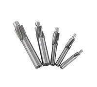 Fraise CNC HSS, fraise à lamer, fraise en bout M3-M12, outil de rainurage pilote, fraise à chanfreiner, fraise à défoncer(5pcs Set)