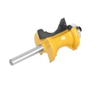 Fraise Concave, mèche de routeur de moulage de visage, mèche de ligne de colonne convexe à coupe lisse, pointe en carbure 1 pièce(6mm)