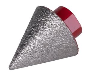 Fraise conique diamantée Superpro - 20 mm - Ø 2-35 mm - Filetage M14 - RUBI - 6986
