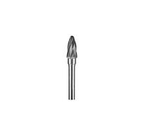 Fraise Conique En Carbure De Type F, Lime Rotative À Dents Grossières À Tige De 6mm, Tête De Meulage En Acier Au Tungstène For Le Traitement Des Pièces De Moules À Bois, 1 Pièce(12mm)