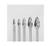 Fraise Conique En Carbure De Type F, Lime Rotative À Dents Grossières À Tige Unique De 6mm, Fraise En Acier Au Tungstène For L'ébavurage De Moules À Bois, 1 Pièce(10mm)