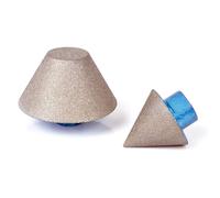 FRAISE CONIQUES DIAMANTÉES À PROFIL ÉVASÉ FINITION T