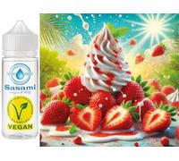 Fraise crème arôme concentré - Vegan - Sasami - 100 ml