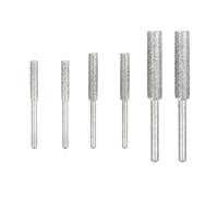 Fraise cylindrique diamantée 4/4,8/5,5 mm de diamètre for affûteuse de tronçonneuse, tige de 3 mm, for outil rotatif Dremel(3x4.8mm)
