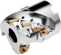 Fraise cylindrique en bout ISO 40J3R75E04-SAD11E56-C D.40mm rotation à droite PRAMET