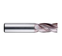 Fraise de finition carbure -Revêtue HARDCUT -TivolyNorm -Z4 -h9 -Hél. 30° -Chanfrein / Ø: 2.5 0 TIVOLY - 82361710250
