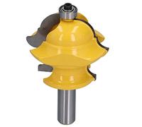 Fraise de fraisage réglable multi-forme à tige de 1/2 pouce pour le travail du bois avec lame en carbure de tungstène et corps en acier rapide pour le traitement CNC du