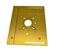 Fraise de table, plaque d'insertion, en alliage d'aluminium, pour bois, fraisage, planche à découper, outil de gravure