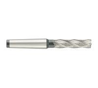 Fraise d'ébauche HSS-E8 -DIN845BL -Z4-6 -Hél.25° -Cône morse -Longue / Ø: 30 TIVOLY - 803681143000