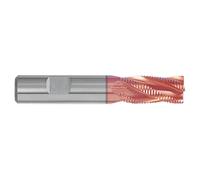 Fraise d'ébauche HSSE-PM -Revêtue HIGHCUT -DIN844BK -Z4-6 -Hél.30° -Normale / Ø: 10 4 TIVOLY - 80363711000