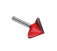 fraise defonceuse 45 degré- Shank Router Bit Gravure V Shape Groove Woodwork Cutter Garniture Chanfrein Bit V Rainure Cutter 90 Degrés Plaques de Plâtre