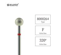 Fraise Diamant En Forme De Boule Avec Base En Carbure De Tungst?Ne Hp - Type 1pc D6.0mm F320