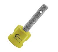 Fraise Diamanté à Doigt 10mm SANLEETEK Trepan Carrelage pour Trous Existants Élargissement Façonnage Parage en Carrelage Porcelaine Marbre Granit Céramique Pierre Artificielle M14 Filetage