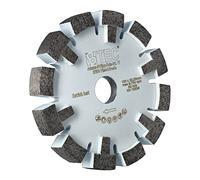 Fraise diamantée Ø 130 mm, Disque de meulage de 17 mm pour meuleuse d'angle