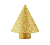 Fraise diamantée à chanfrein M10/M14 38/50mm filetage diamant biseauté chanfrein cône poinçonnage expansion foret meule sculpter polissage(50mm-M14)