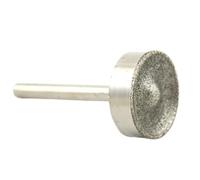 Fraise diamantée à tête concave ondulée de 20 60 mm, outils lapidaires for pierre wanglan(24 mm)