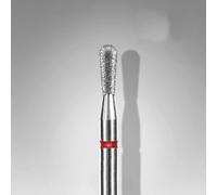 Fraise diamantée "allumettes" FA120R023/5 Diamètre 2,3 mm Grain fin (Rouge)