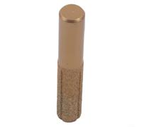 Fraise diamantée brasée professionnelle pour machines à coudre, tailler et meuler les bords manipulant divers matériaux en pierre, y compris le quartz et le granit (12,7 x 13,5 x 75 mm)