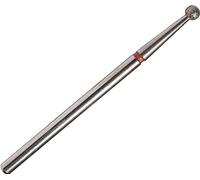 Fraise diamantée STALEKS boule 2.5mm, rouge