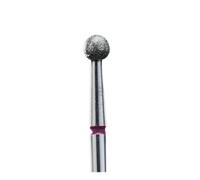 Fraise diamantée STALEKS boule 3.5mm, rouge