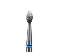 Fraise diamantée STALEKS olive tranchante 2,5*4,5mm, bleu