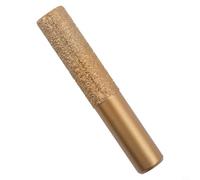 Fraise Émeri Brasée 6,35mm Pour Marbre pour granit Fraise Émeri(12.7 * 13.5 * 75mm)