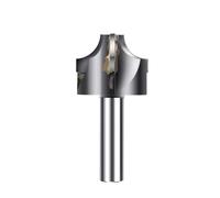 Fraise en bout d'arrondi d'angle Fraise à arrondir les angles HSS R1-R25, rayon de congé d'angle R, quart de cercle(R10 2T)