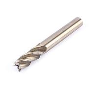 Fraise en Bout, HSS CNC Carbure 4 Flûtes, Queue Droite, 8x19x63mm, Outil de Fraisage pour CNC