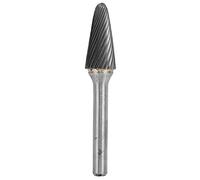 Fraise en carbure 12mm, acier au tungstène, Double robuste, traité thermiquement pour le travail des métaux, sculpture sur bois, soudage, ébavurage, meulage (LX1228M06)