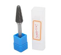 Fraise En Carbure, Fraise Metal, Lime Rotative En Acier Au Tungstène De 12 Mm, Tête De Meulage Résistante à L'usure En Carbure Cémenté à Double Grain Pour Poli(L1228M06)