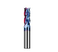Fraise en carbure HRC65 à 4 cannelures, outil de coupe, fraise à bout plat for acier inoxydable(1pc HRC65 4F,D14xD14x100L)
