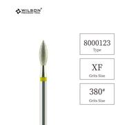 Fraise En Diamant En Forme De Flamme Avec Base En Carbure De Tungst?Ne - Type 1pc 2.7mm Xf380