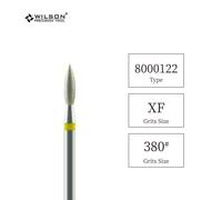 Fraise En Diamant En Forme De Flamme Avec Base En Carbure De Tungst?Ne - Type 1pc .3mm Xf380
