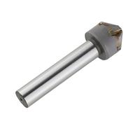Fraise en métal Foret avec fraise en carbure de brasage, foret à fraiser, chanfreiner faible bruit, 1 pièce(35.0MM*60)