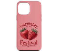 Fraise Festival Est 1968 A Berry Good Time Fruit Coque pour iPhone 13 Pro Max