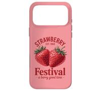 Fraise Festival Est 1968 A Berry Good Time Fruit Coque pour iPhone 17 Pro Max