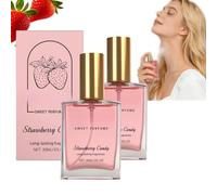 Fraise Fraise Body Milk Mists Spray, Long-Lasting Sweet Fragrances Body Mists, Femmes Body Sprays Fragrances, Parfum de cheveux pour les femmes, Parfum de longue durée pour les corps (2)
