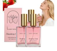 Fraise Fraise Body Milk Mists Spray, Long-Lasting Sweet Fragrances Body Mists, Femmes Body Sprays Fragrances, Parfum de cheveux pour les femmes, Parfum de longue durée pour les corps (3)