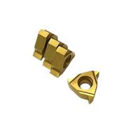 Fraise interne en carbure for tour CNC aluminium, 10 pièces, MMT11ER MMT11IR AG60 VP15TF UE6020 US735(MMT 11ER AG60 US735)