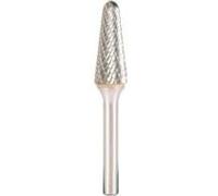 Fraise lime carbure conique D. 6 x 18 x 6 mm x Denture : 6 - HF 100 L - 296200 G