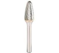 Klingspor Fraise carbure HF 100 F – ogive Ø 9,6 x 19 x 6 mm – denture croisée – Réf. 295987