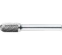 Fraise lime carbure Phantom forme C cylindrique - Bout arrondi - avec denture DT 3 Fine 6-UNI 8x19x6x64 mm - VAN OMMEN - 415300806