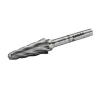 Fraise lime conique ? bout rond 12 x 30 mm coupe AL, 6 dents L1230AL06 Bahco